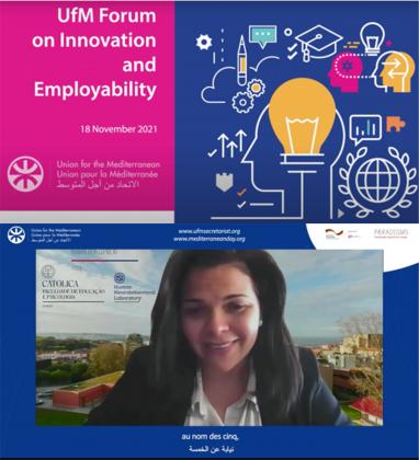 HNL está representado no vídeo “Key Messages - Forum on Innovation and Employability” da Union for the Mediterranean