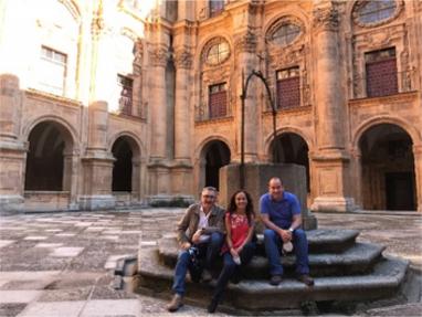 Patrícia Batista visita Universidad Pontificia de Salamanca