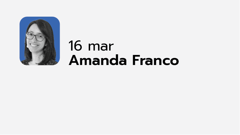 Fotografia de Amanda Franco, a data e nome
