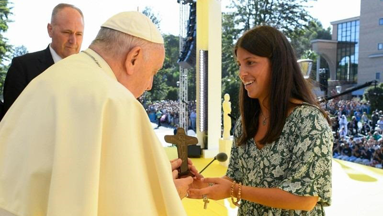 “Quero ser protagonista da mudança”: estudantes da Católica com o Papa Francisco