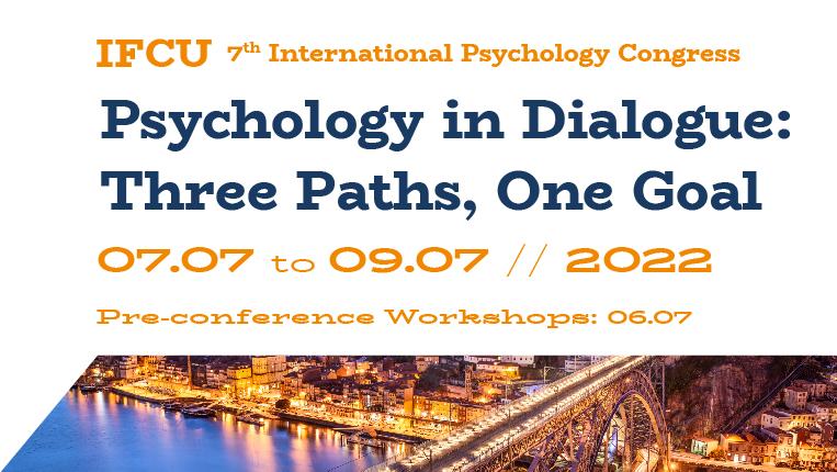 Thumb 7º Congresso Internacional em Psicologia da FIUC: "Psychology in Dialogue: Three paths, one goal"