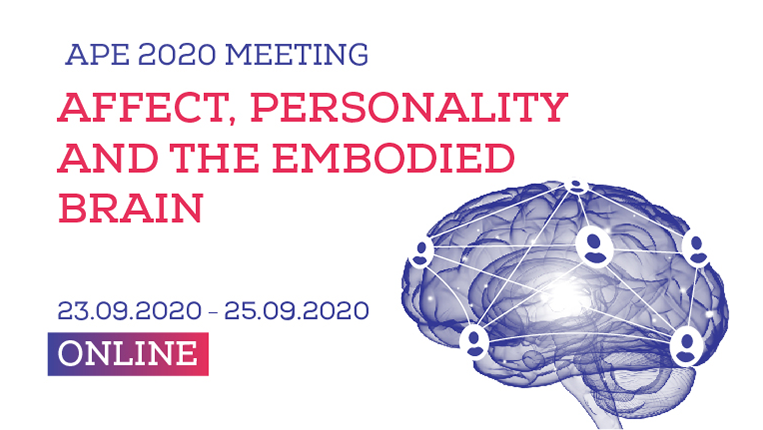 Thumb APE2020 Online Meeting: Affect, Personality and the Embodied Brain